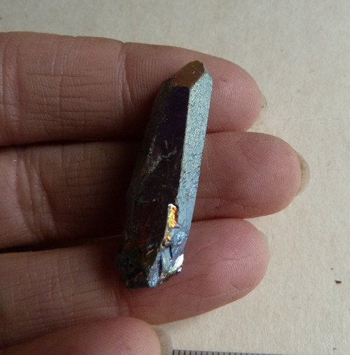 Aqua aura křišťál - 3,7 cm — foto 3