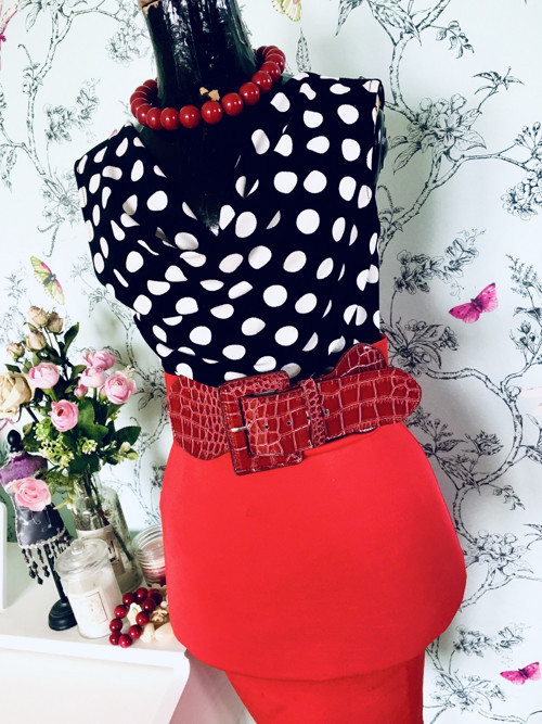 Šaty retro pin-up dots — foto 3