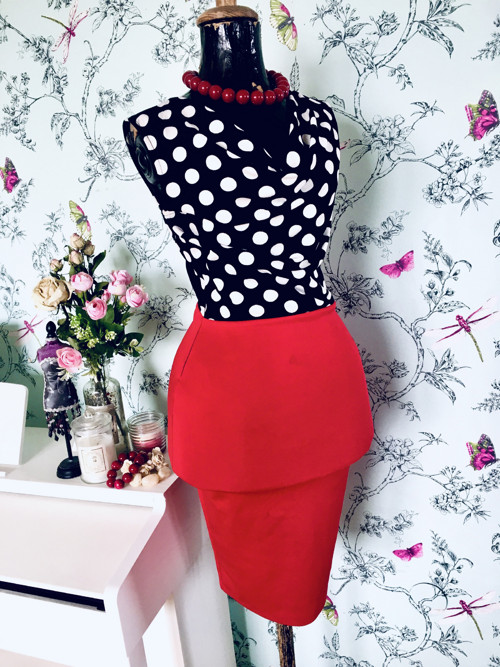 Šaty retro pin-up dots — foto 4