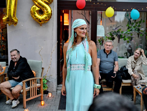 Šaty boho antická bohyně — foto 6