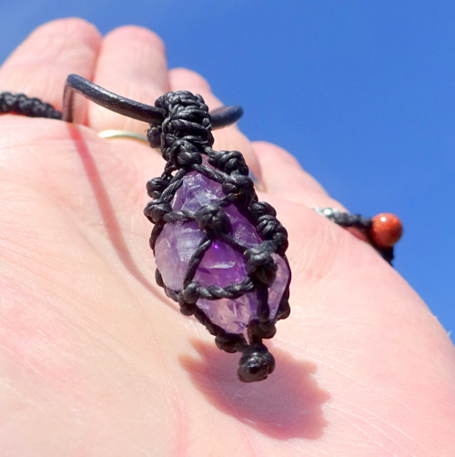 Amulet 2) Ametyst Životní síla — foto 2