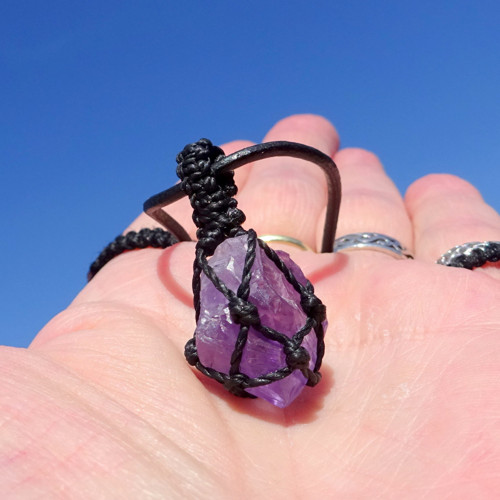 Amulet 3) Ametyst Životní síla — foto 2