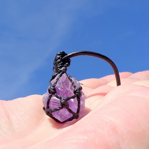 Amulet 3) Ametyst Životní síla — foto 4