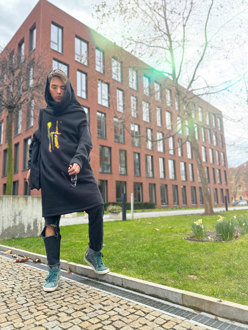 Dlouhá Mikina Oversize Unisex — foto 2