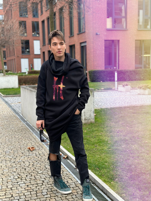Dlouhá Mikina Oversize Unisex — foto 3