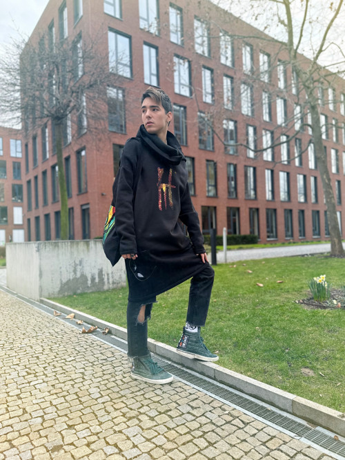 Dlouhá Mikina Oversize Unisex — foto 5