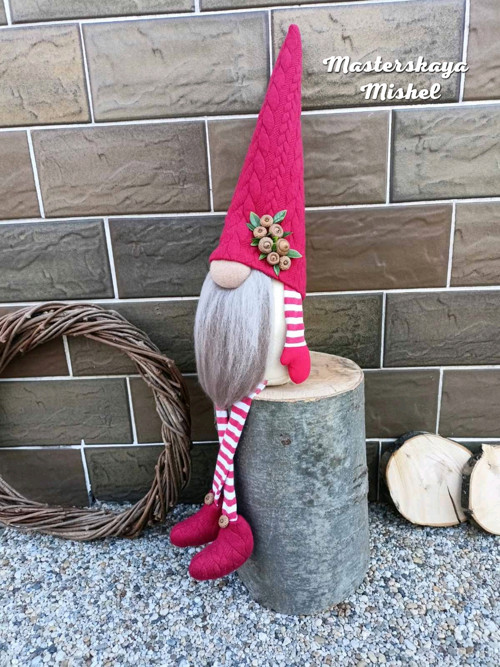 Gnome s dekorem. Skandinávsky trpaslík. — foto 4