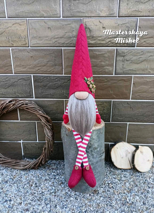 Gnome s dekorem. Skandinávsky trpaslík. — foto 3