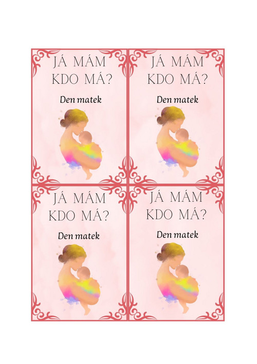 Já mám, kdo má? Den matek — foto 5