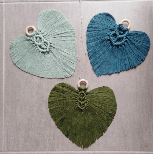 Macramé list eukalyptus — foto 2