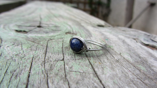 Lapis Lazuli / nerez — foto 2