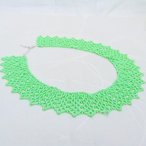 Náhrdelník Apple Green Lace — foto 2