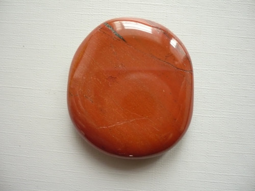 Placka - jaspis červený 44 mm, č.562f — foto 2