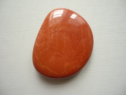 Placka - jaspis červený 41 mm, č.583f — foto 2