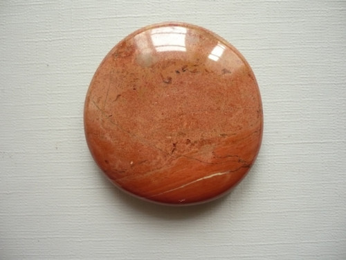 Placka - jaspis červený 40 mm, č.587f — foto 2