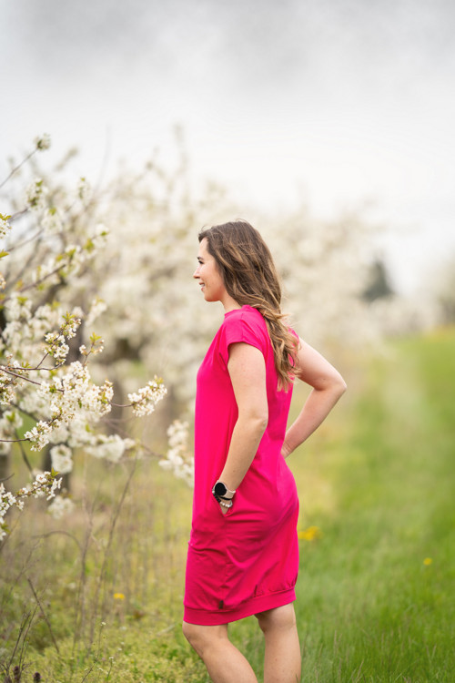 Šaty PAMELA fuchsie — foto 4