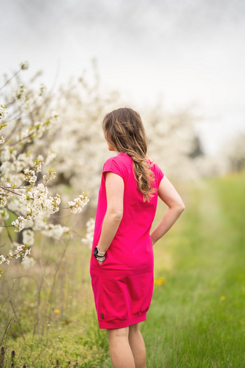 Šaty PAMELA fuchsie — foto 5
