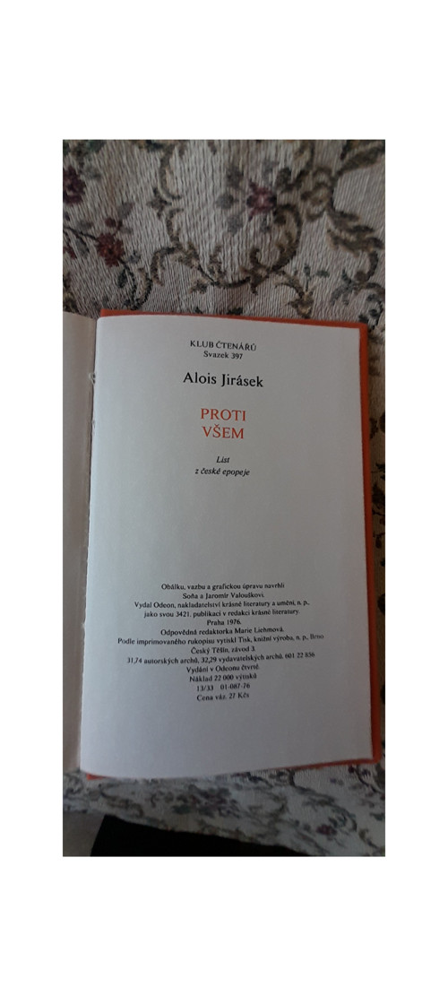 Proti všem - Alois Jirásek — foto 5