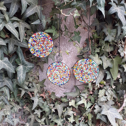 ,,Krasohledy - kolečka vitrážová 8 cm — foto 4