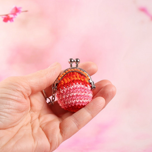 Háčkovaná mini peněženka I — foto 3