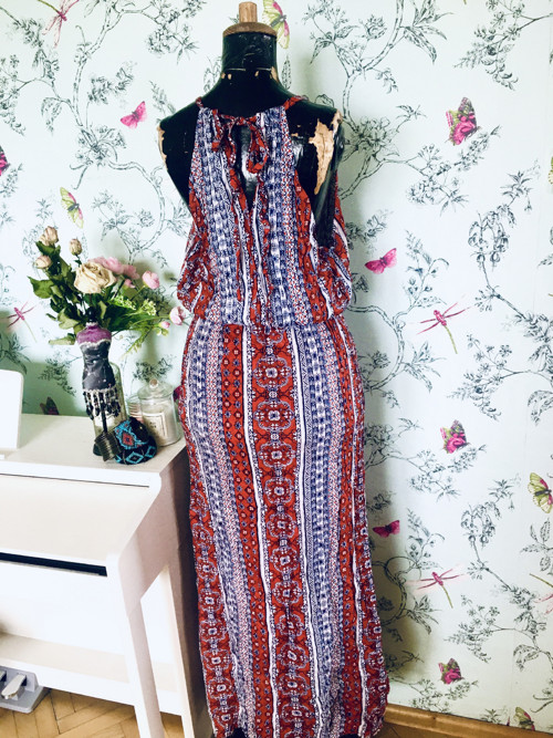 Šaty etno boho indiánské vzory — foto 4