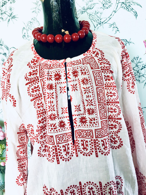 Tunika boho folklór, vel.42 — foto 2