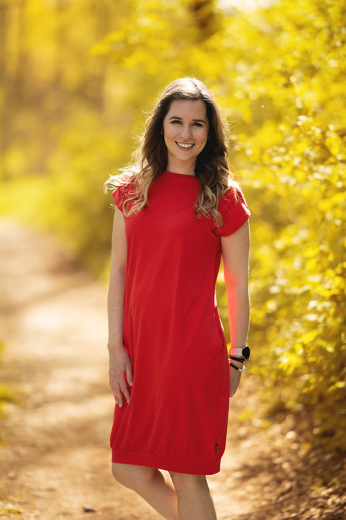Šaty PAMELA červená — foto 6
