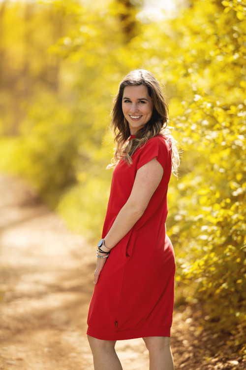 Šaty PAMELA červená — foto 4