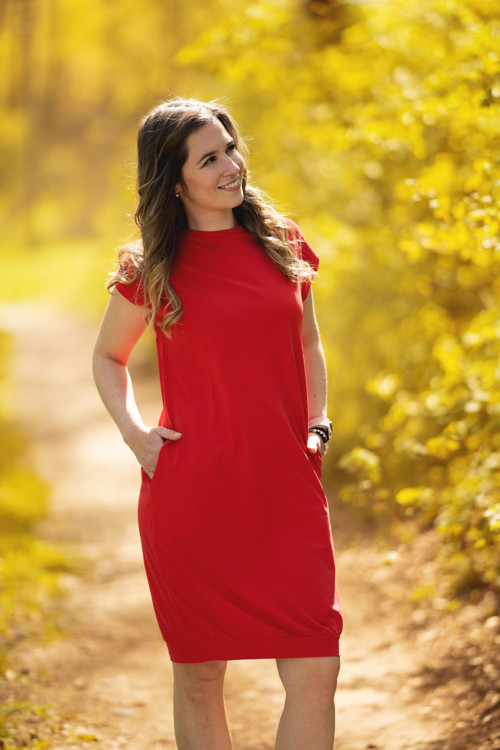 Šaty PAMELA červená — foto 5