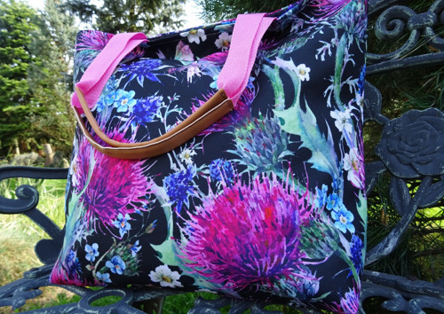 BOHO BAG ... chrpy ... taška — foto 2