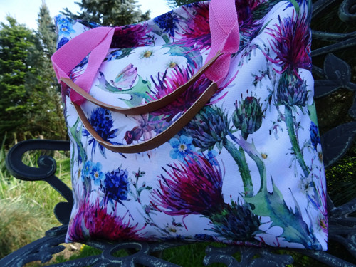 BOHO BAG ... chrpy ... taška — foto 4