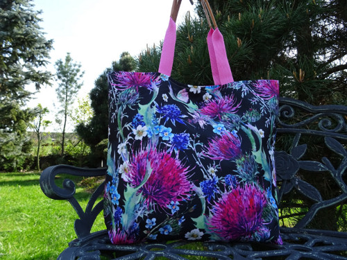BOHO BAG ... chrpy ... taška — foto 3