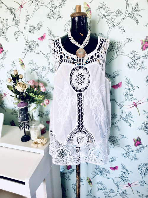 Tunika boho vyšívaná — foto 2