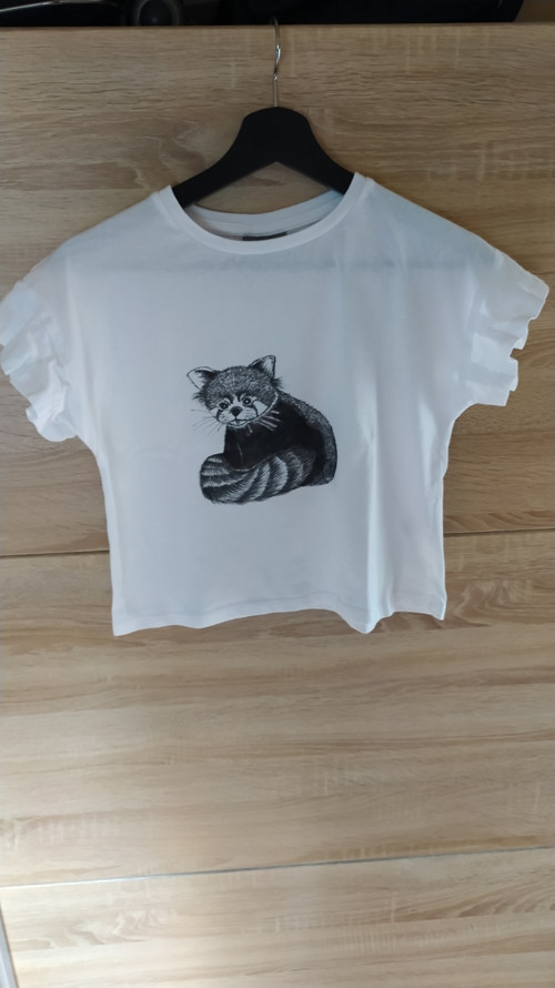 Tričko panda červená — foto 2