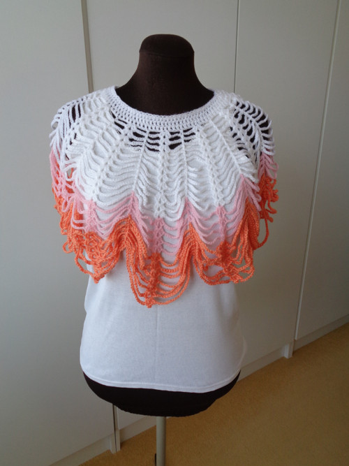 MESH TOP / pelerínka — foto 3