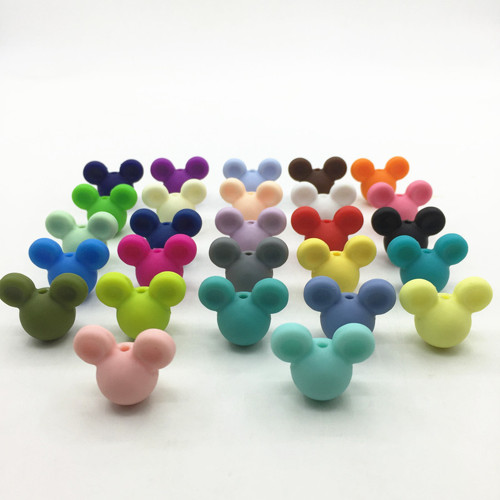 Korálky MickeyMouse 2cm - (1ks) - brown — foto 5