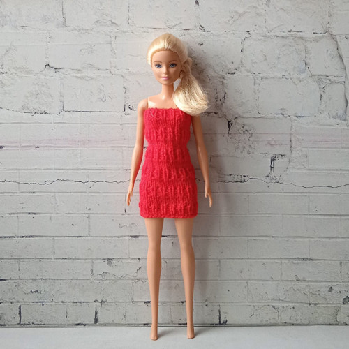 Oblečky pro Barbie - kabátek, šaty — foto 2
