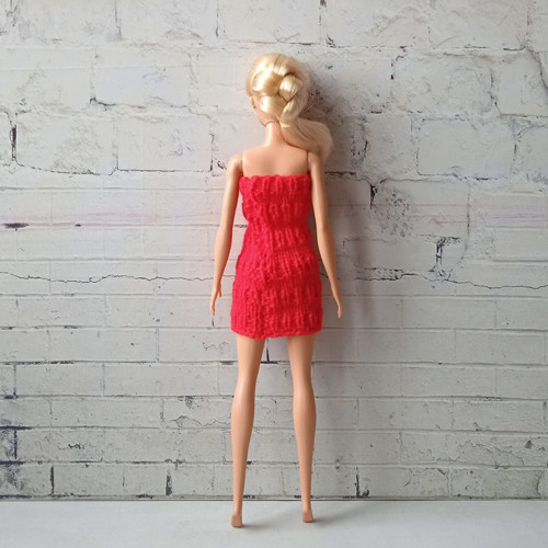 Oblečky pro Barbie - kabátek, šaty — foto 4