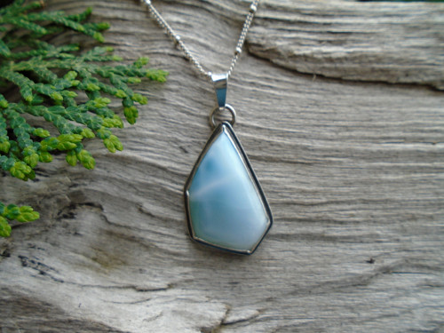 Strieborný prívesok Ag925 Larimar — foto 3