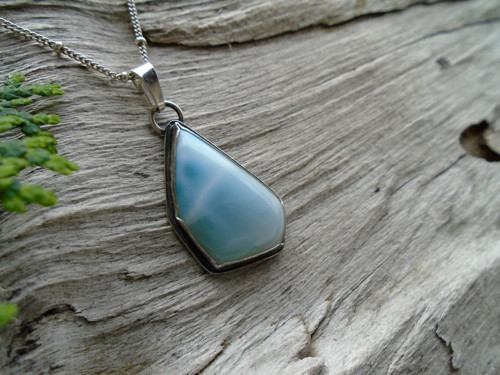 Strieborný prívesok Ag925 Larimar — foto 4