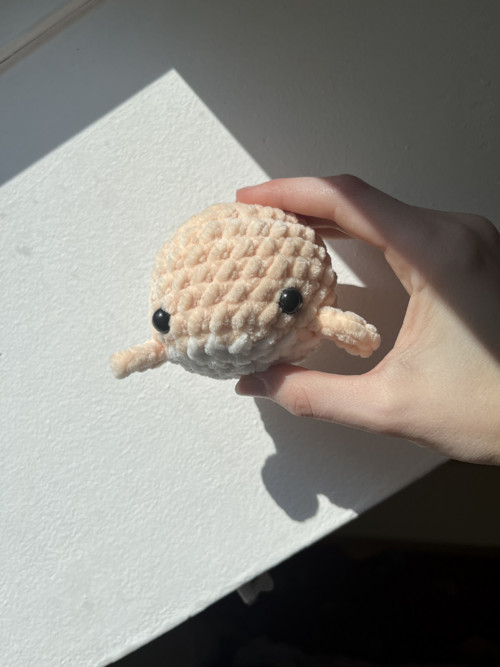 Háčkovaný plyšák - mini velrybka — foto 2