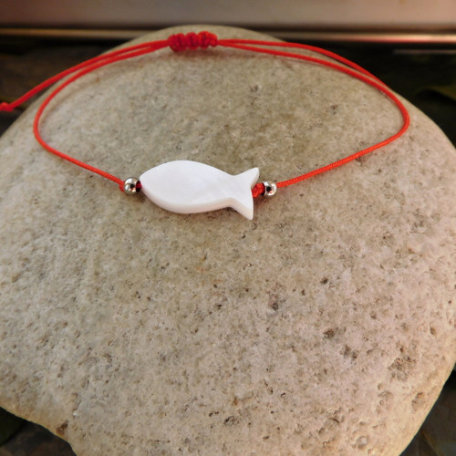 Náramek -Perletová rybka — foto 4