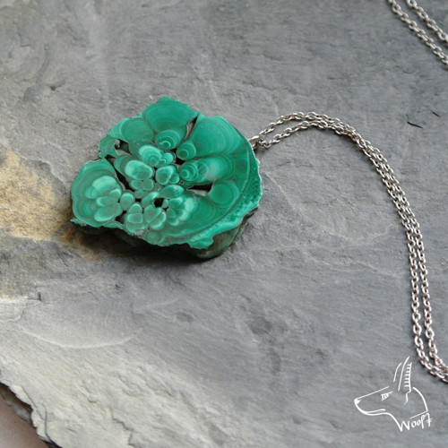 Malý malachitový talisman — foto 4
