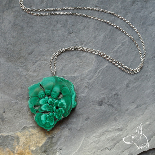 Malý malachitový talisman — foto 2