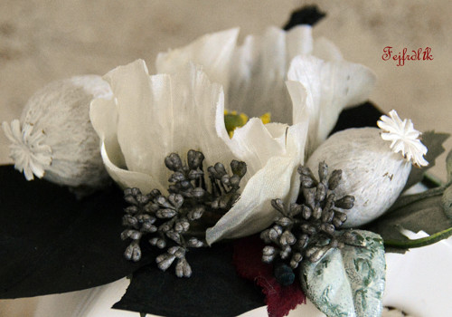 Elegantní bílý mák .. — foto 3