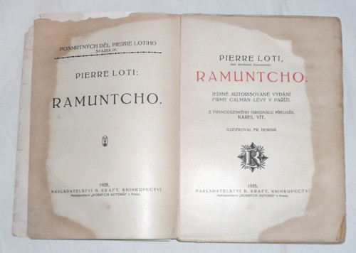 Pierre Loti: RAMUNTCHO, román 1925 — foto 2