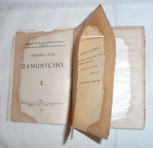 Pierre Loti: RAMUNTCHO, román 1925 — foto 3