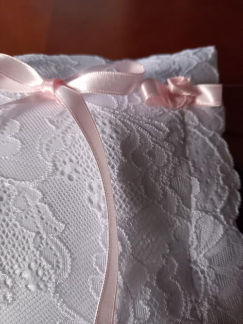 Svatební polštářek pod prstýnky — foto 2
