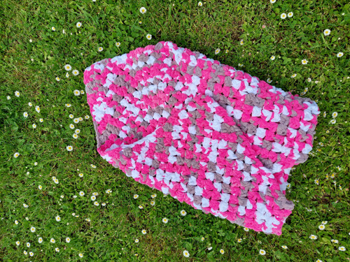 Háčkovaná deka pro miminko — foto 4
