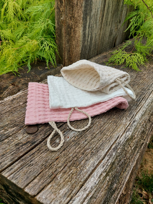 Lněná žínka Pink — foto 2